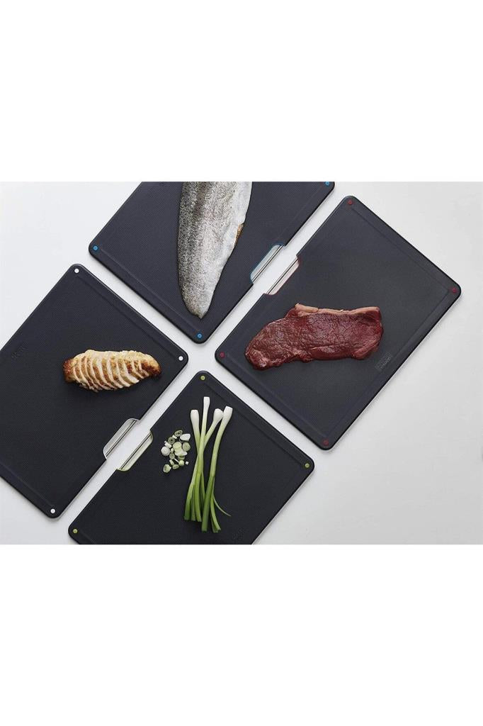 Joseph Joseph 60170 Folio Standlı 4'lü Kesme Tahtası Outlet