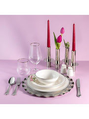 Jumbo Bright Platin 60 Parça 12 Kişilik Yemek Takımı - OUTLET