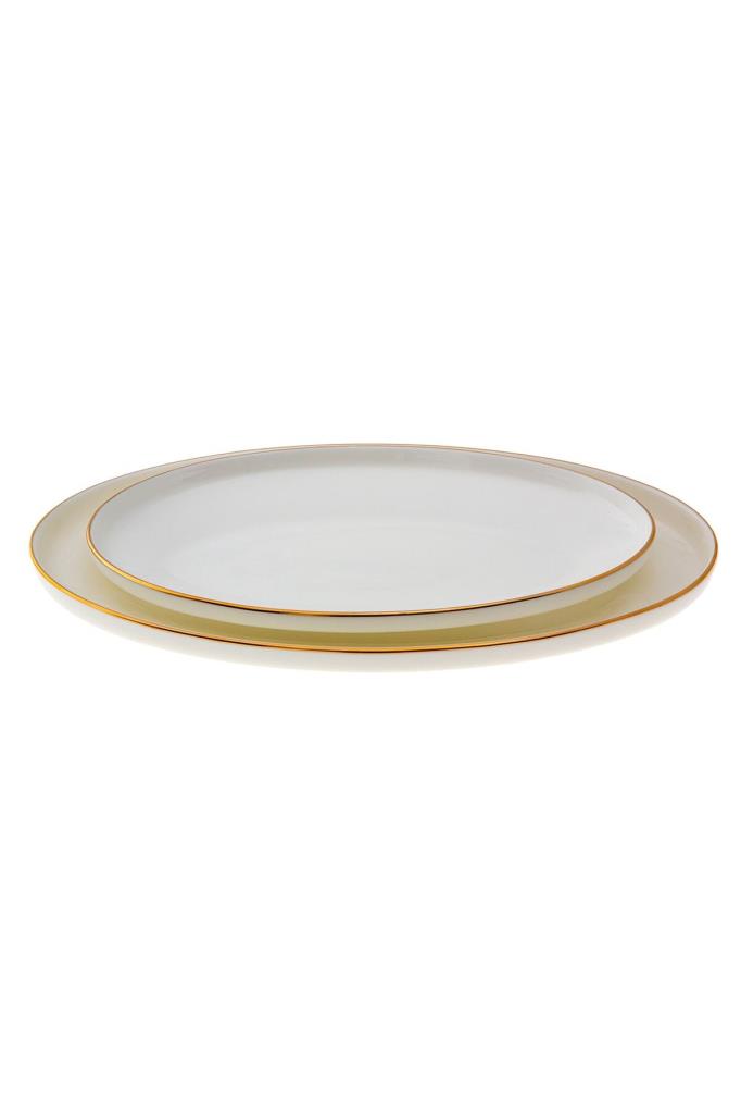 Jumbo Cloud Gold 56 Parça 12 Kişilik Yemek Takımı - Outlet
