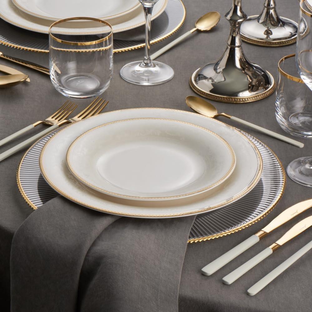 Jumbo New Oscar 60 Parça 12 Kişilik Yemek Takımı - Outlet