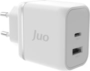 Juo 45W GaN USB-C + USB-A Şarj Aleti iPhone & iPad & Macbook & Samsung PPS Type-C Hızlı Şarj Cihazı