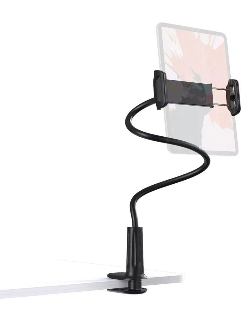Juo 70 cm Akrobat Esnek Tablet ve Telefon Tutucu Stand Siyah