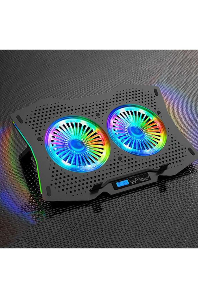 Juo GT RGB 2 Fanlı 10"-18" Laptop Soğutucu Outlet
