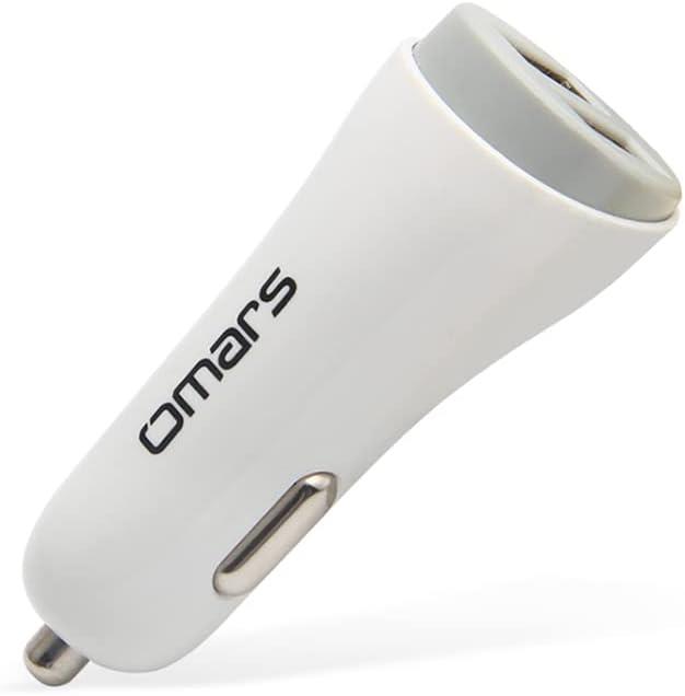 JUO Omars 4.8A Çift USB Çıkışlı Araç Şarj Cihazı