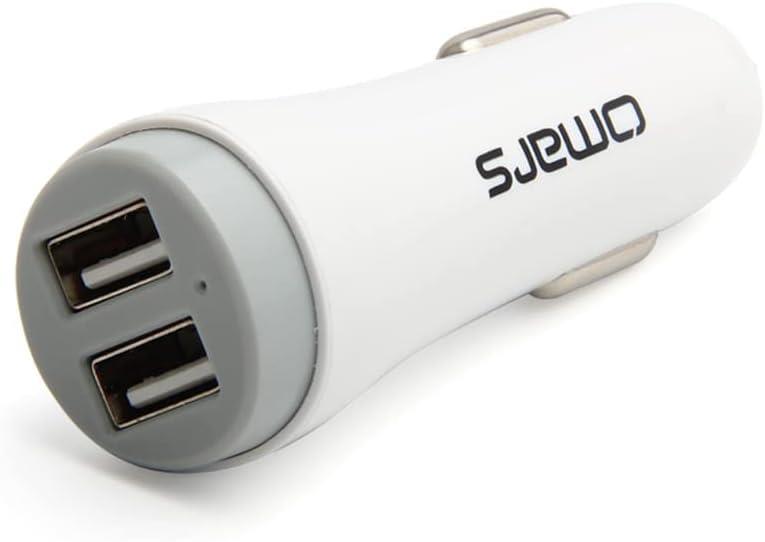 JUO Omars 4.8A Çift USB Çıkışlı Araç Şarj Cihazı