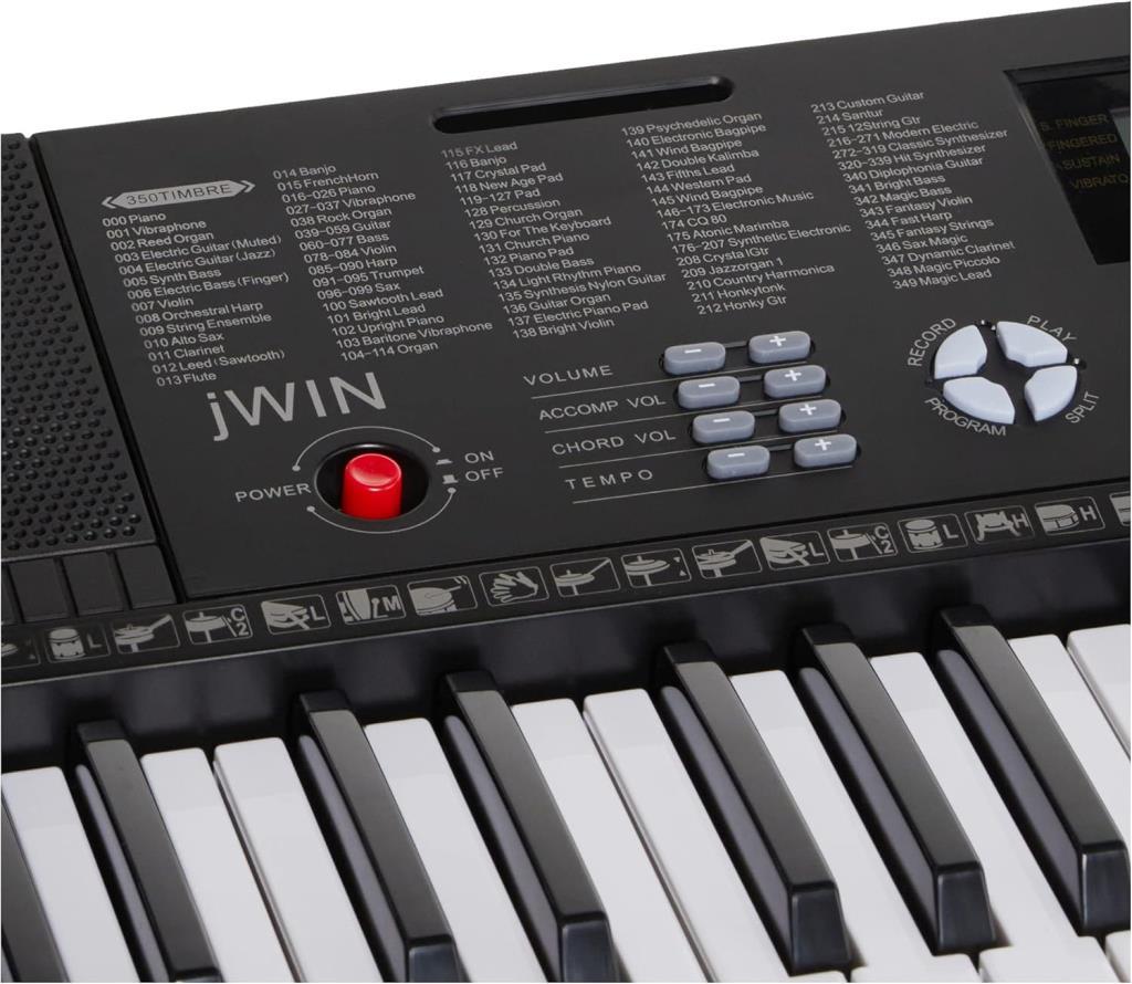 Jwin MK-6144 61 Tuşlu Elektronik Org - TEŞHİR
