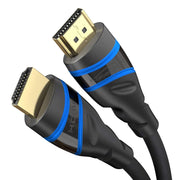 KabelDirekt – 10K & 8K HDMI Kablosu, HDMI 2.1 b – 1,5m, 0,5-5m arası mevcut – Sertifikalı, Almanya’da geliştirilmiş (Ultra Yüksek Hız Kablosu PC, PS5, Xbox, Monitör ve TV için – siyah-mavi)