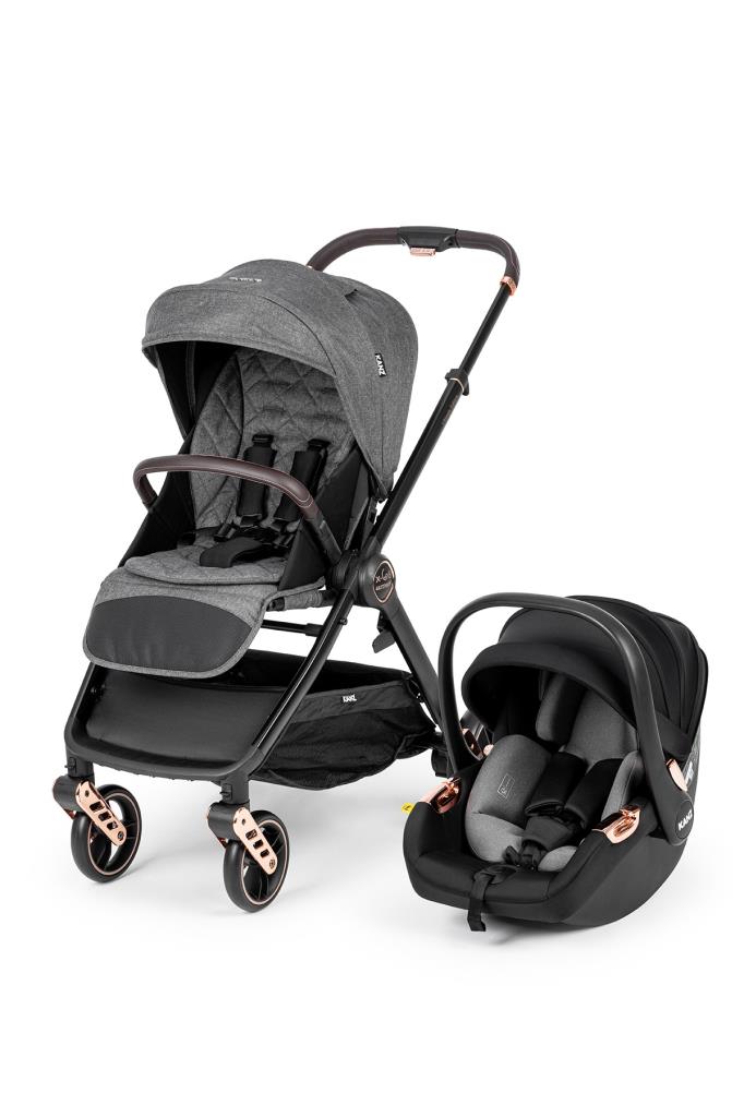 Kanz X-Go Ultimate Rose Gold-Gri Travel Sistem Bebek Arabası Outlet