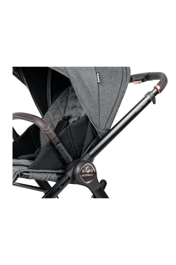 Kanz X-Go Ultimate Rose Gold-Gri Travel Sistem Bebek Arabası Outlet