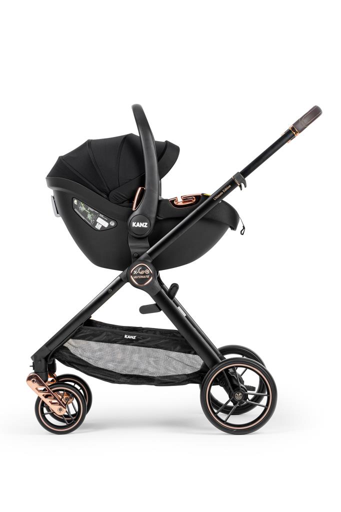 Kanz X-Go Ultimate Rose Gold-Gri Travel Sistem Bebek Arabası Outlet