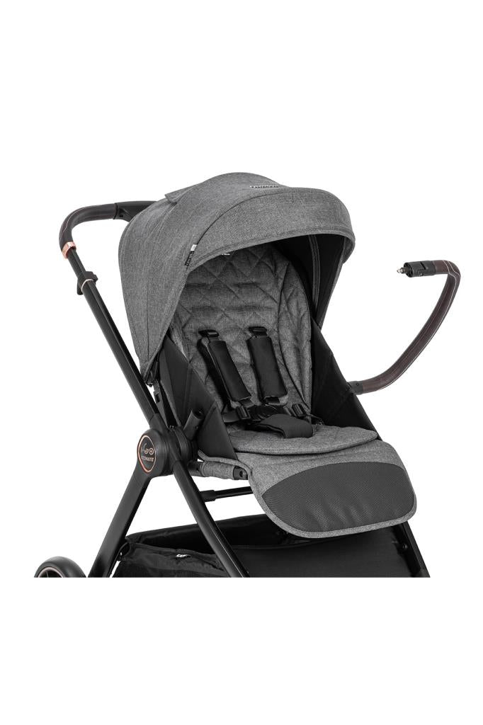 Kanz X-Go Ultimate Rose Gold-Gri Travel Sistem Bebek Arabası Outlet