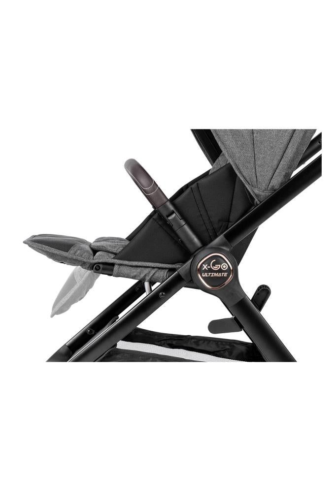 Kanz X-Go Ultimate Rose Gold-Gri Travel Sistem Bebek Arabası Outlet
