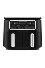 Karaca Air Pro Cook Duo Ev Yemeği XXXL 8 lt Black Chrome Yağsız Fritöz Teşhir