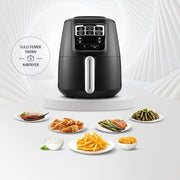Karaca Air Pro Cook XL 2in1 Airfryer 4 lt Konuşan Yağsız Fritöz