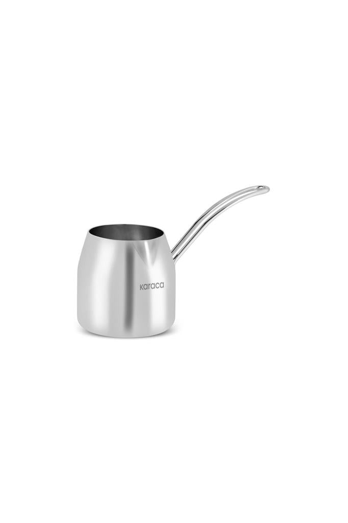 Karaca Asya Standlı 3'lü Çelik Cezve Seti