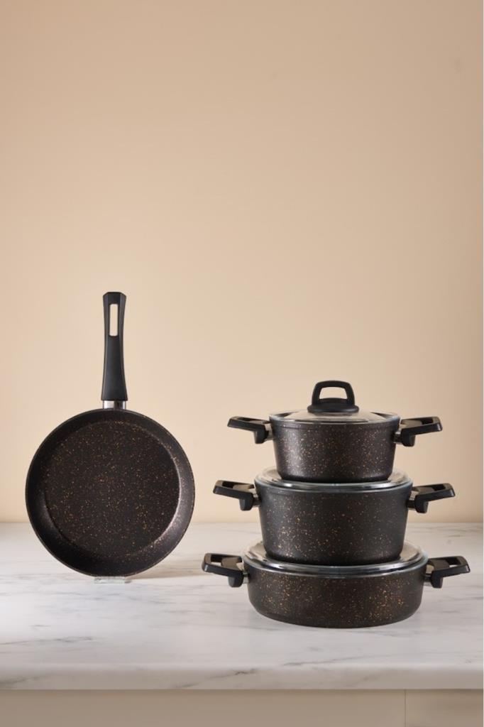 Karaca Bio Granit Blackgold New 7 Parça Teşhir