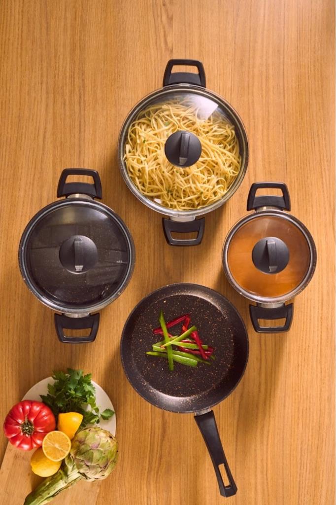 Karaca Bio Granit Blackgold New 7 Parça Teşhir