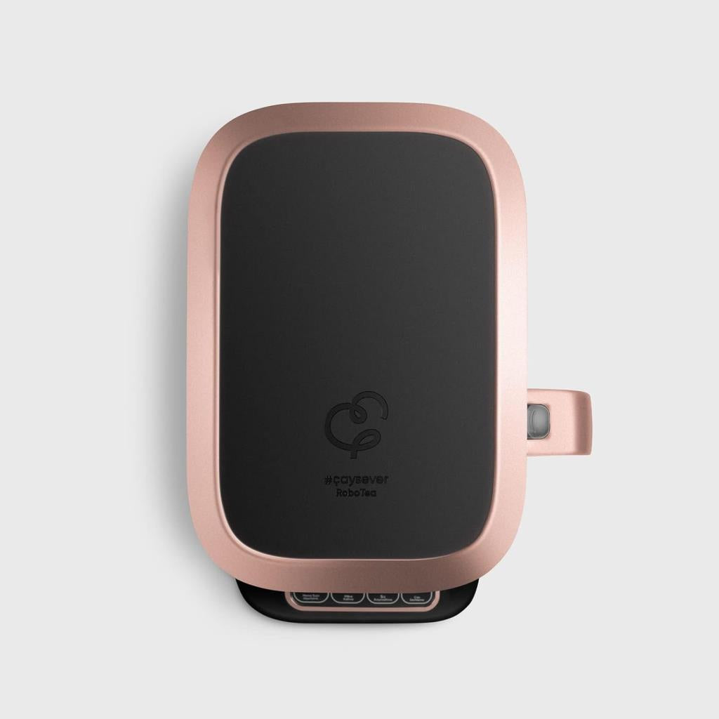 Karaca Çaysever Robotea Pro Connect 4in1 2500 W Rose Gold Konuşan Cam Çay Makinesi Teşhir