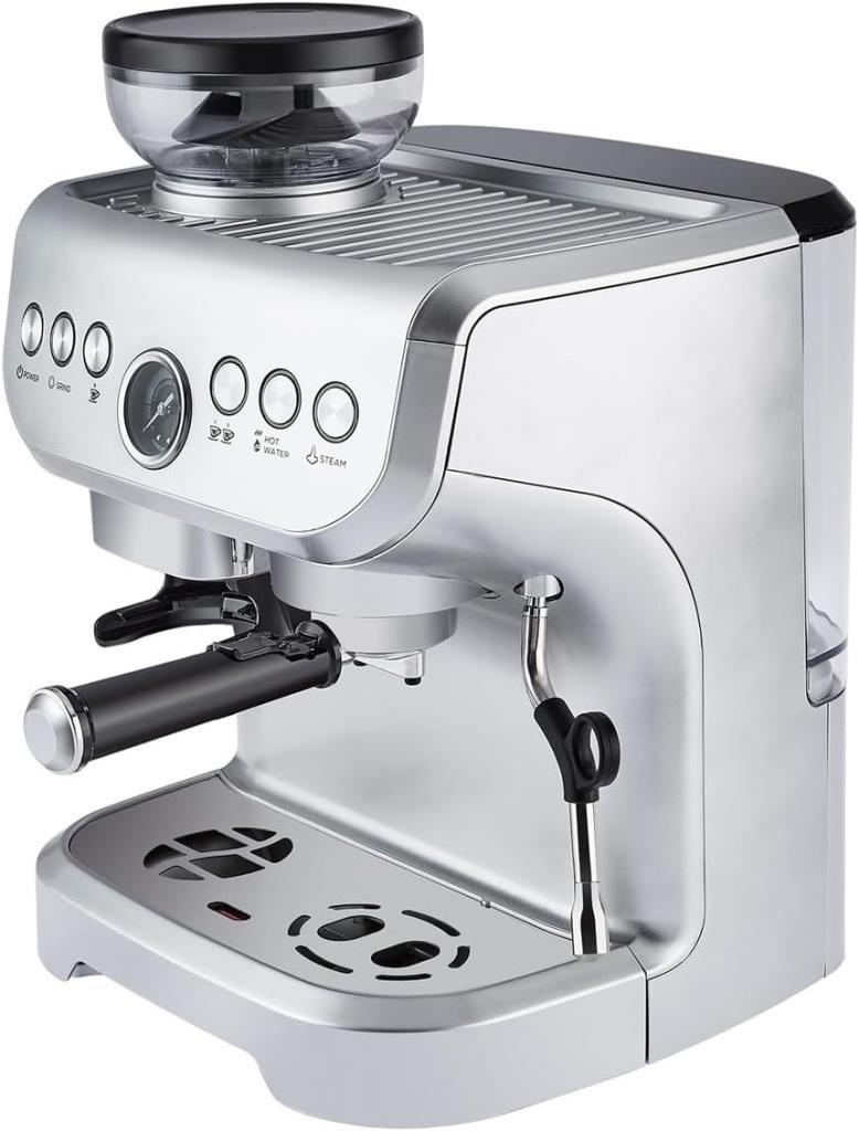 Karaca Coffee Art Barista Silver Öğütücülü Espresso Makinesi