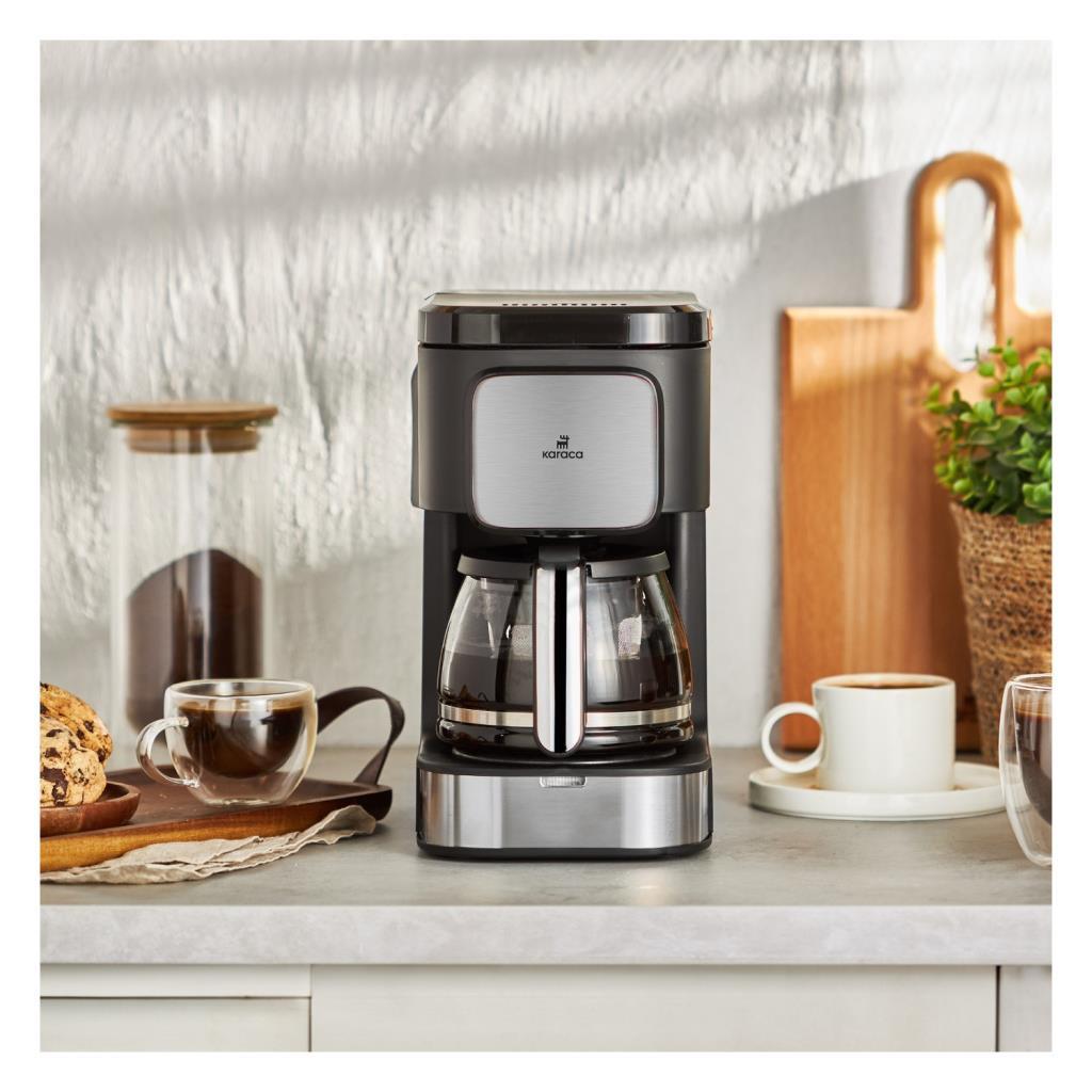 Karaca Coffee Brew Inox 2in1 Çay ve Filtre Kahve Makinesi - OUTLET