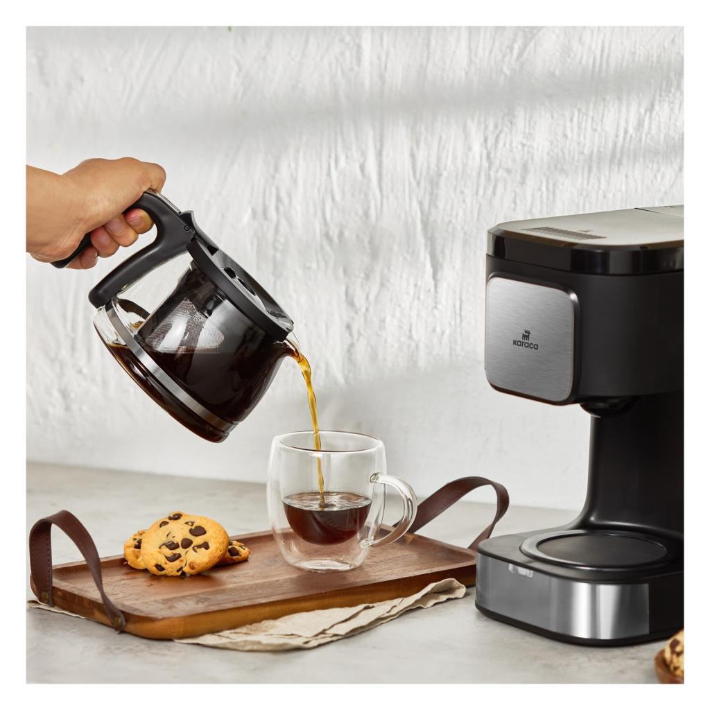 Karaca Coffee Brew Inox 2in1 Çay ve Filtre Kahve Makinesi - OUTLET
