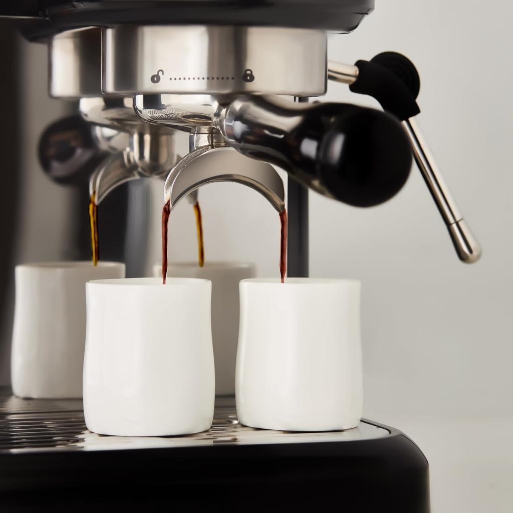 Karaca Coffeemaid Siyah Öğütücülü Espresso Makinesi