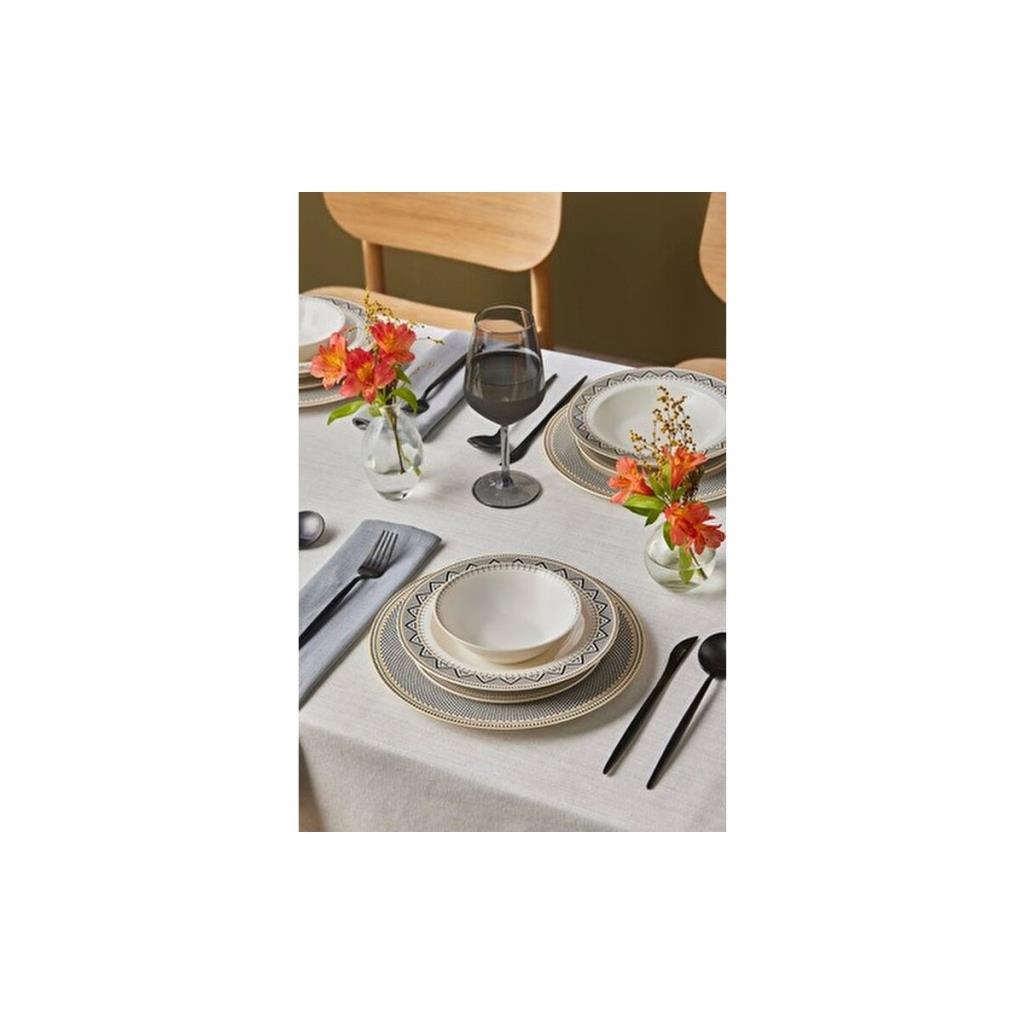 Karaca Globe 24 Parça 6 Kişilik Yemek Takımı