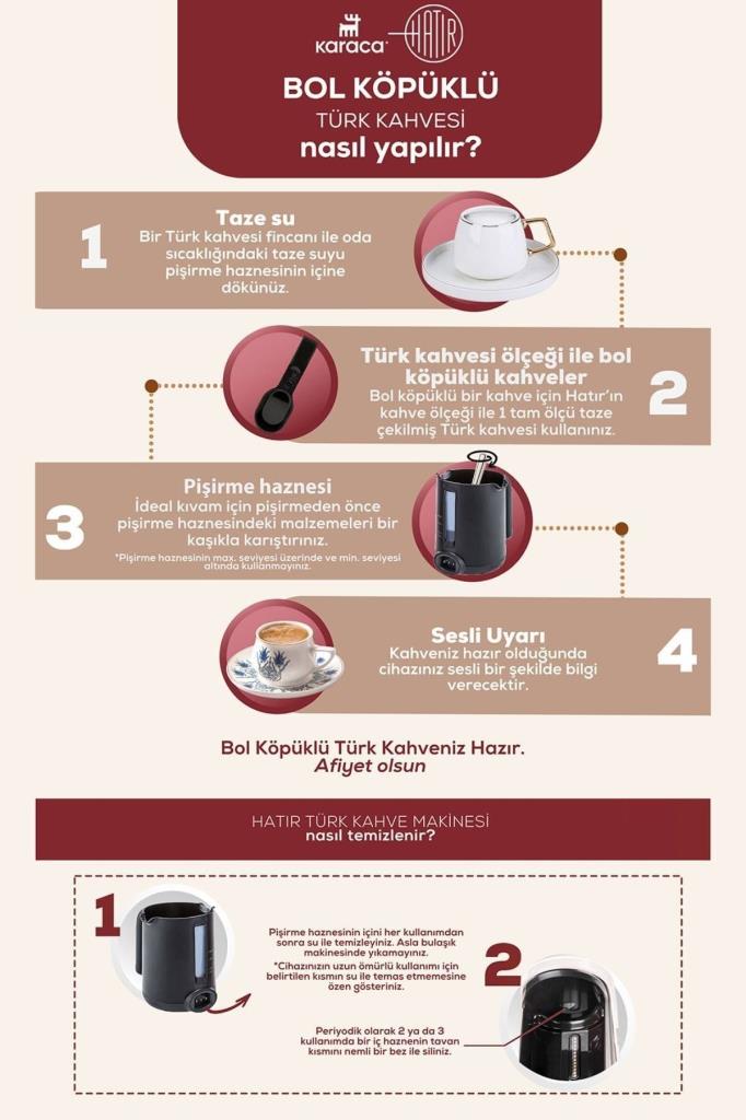 Karaca Hatır Barista Steel Galaxy Grey Cappuccino ve Türk Kahve Makinesi Teşhir