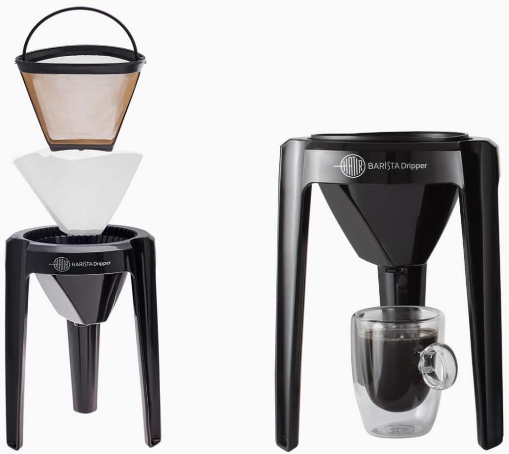 Karaca Hatır Barista İnci Beyazı Cappuccino ve Türk Kahve Makinesi Teşhir