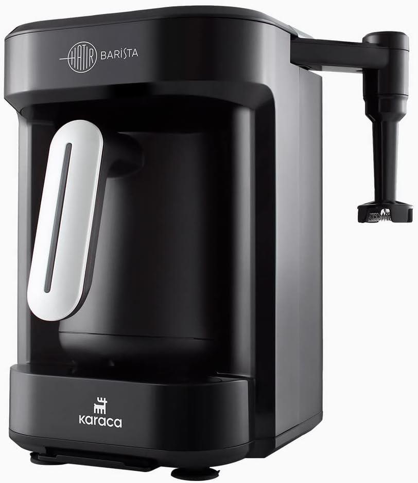 Karaca Hatır Barista İnci Beyazı Cappuccino ve Türk Kahve Makinesi Teşhir