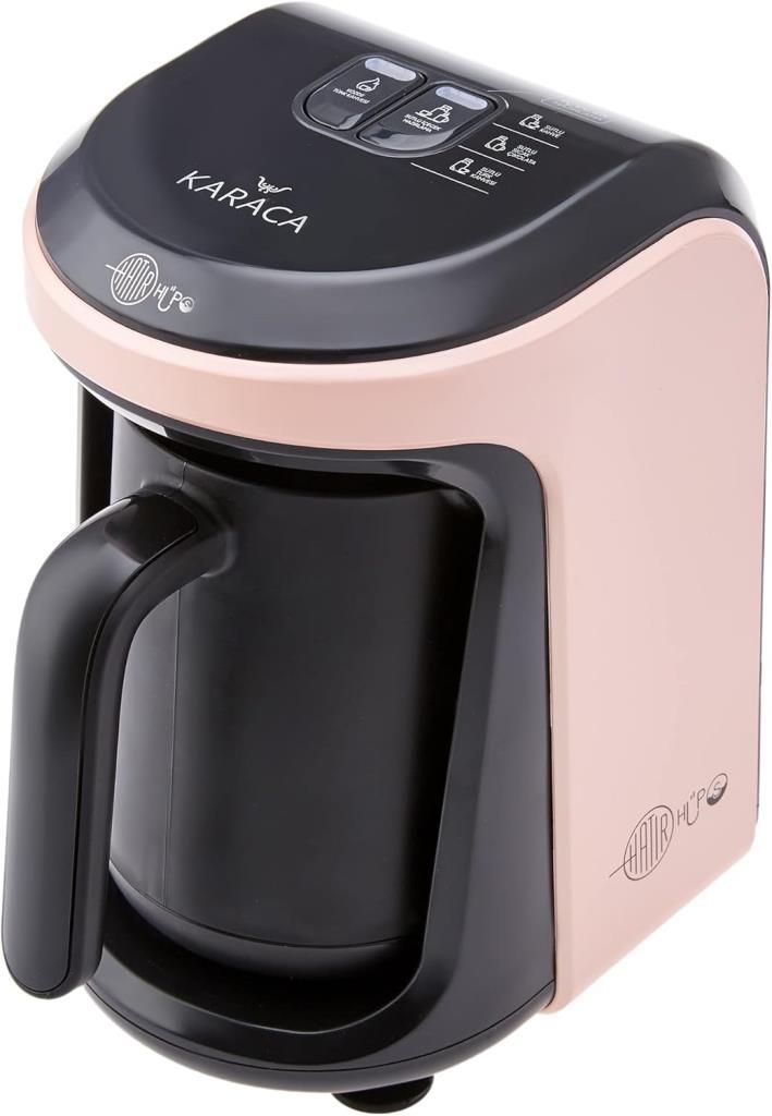 Karaca Hatır Hüps Sütlü Pearly Pink Türk Kahve Makinesi Teşhir