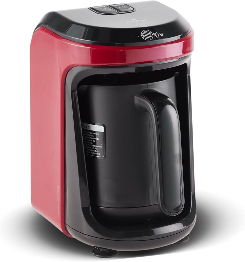 Karaca Hatır Hüps Sütlü Kırmızı Türk Kahve Makinesi Teşhir