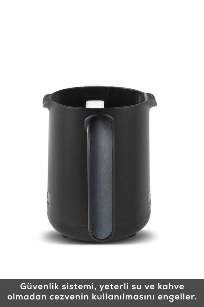 Karaca Hatır Köz Shiny Black Wave Türk Kahve Makinesi Teşhir