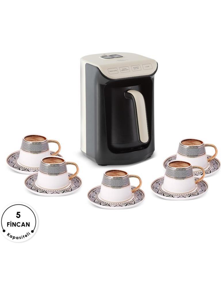 Karaca Hatır Köz Krem Türk Kahve Makinesi Teşhir