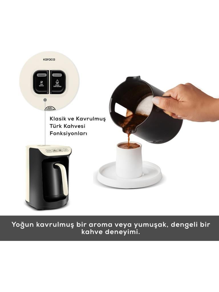 Karaca Hatır Köz Krem Türk Kahve Makinesi Teşhir