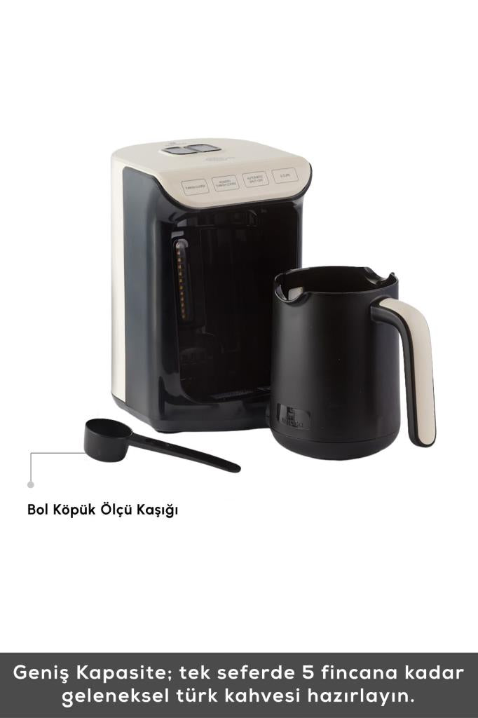 Karaca Hatır Köz Krem Türk Kahve Makinesi