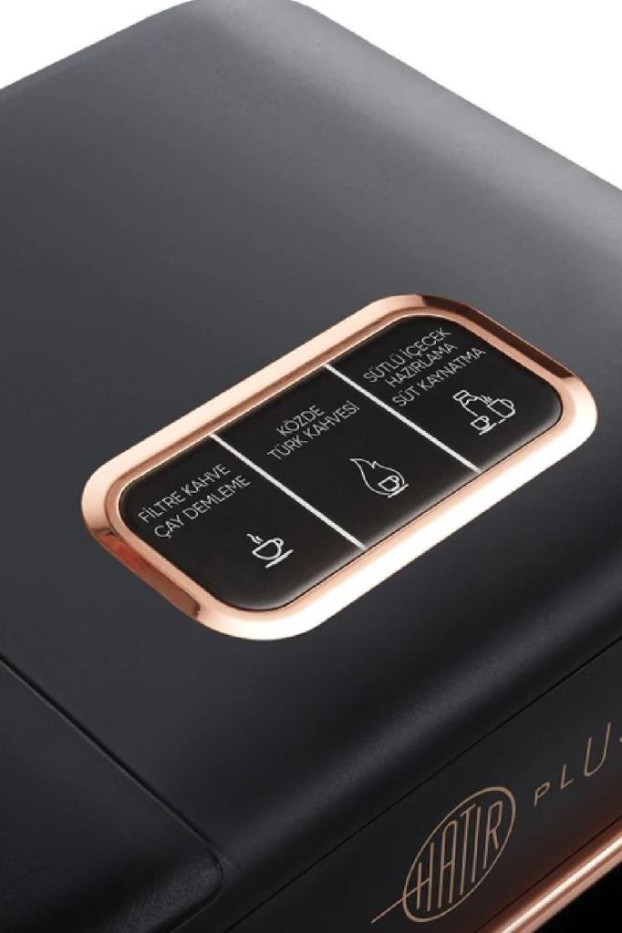 Karaca Hatır Plus Mod 5 in 1 Essential Filtre Kahve Makinesi Black Copper Outlet