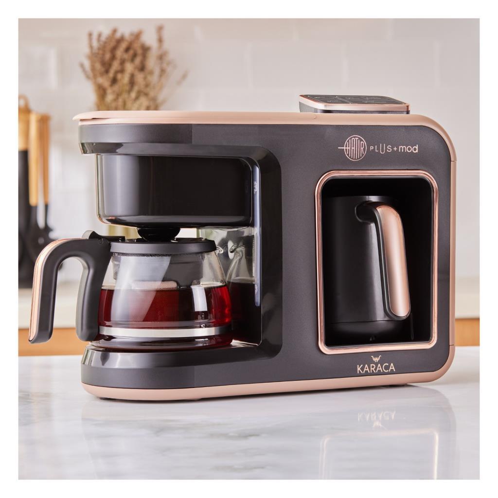 Karaca Hatır Plus Mod 5 in 1 Rose Brown Çay ve Kahve Makinesi Teşhir