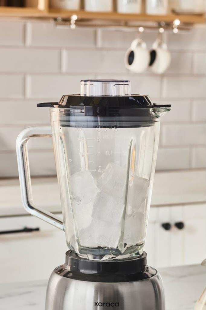 Karaca 1000 W Inox Cam Hazneli Smoothie Blender Teşhir