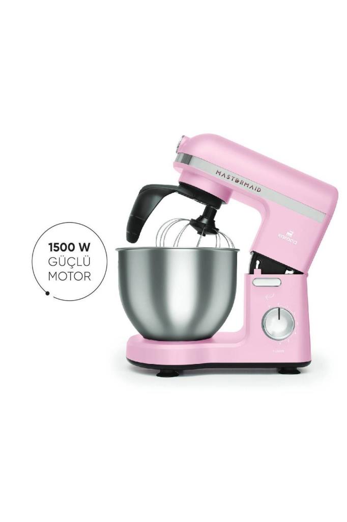 Karaca Mastermaid Chef Pro Çift Kollu 1500 W 5 lt Pink Mutfak Şefi Outlet