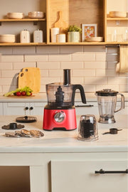 Karaca Mastermaid Power Multifunctional 10in1 Kırmızı 2000 W Gıda Hazırlama Seti Teşhir