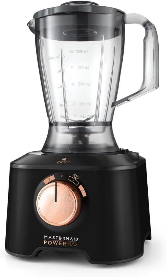 Karaca Mastermaid Power Max 11in1 Black Copper 2500 W Mutfak Robotu