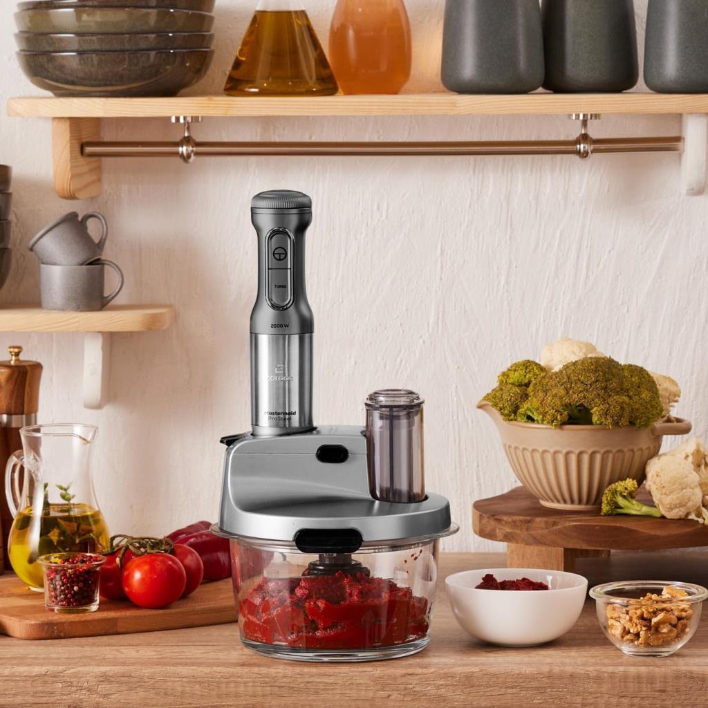 Karaca Mastermaid Prosteel Galaxy Grey 2500 W Cam Mutfak Robotu Outlet