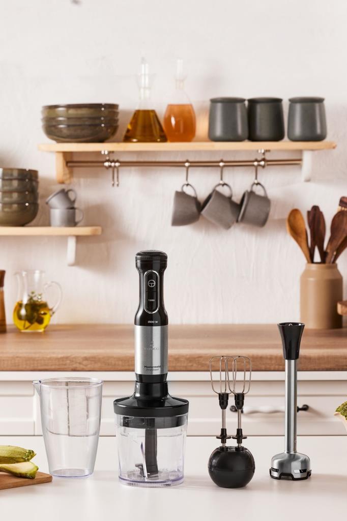 Karaca Mastermaid Prosteel 1500 W Siyah Blender Seti Teşhir