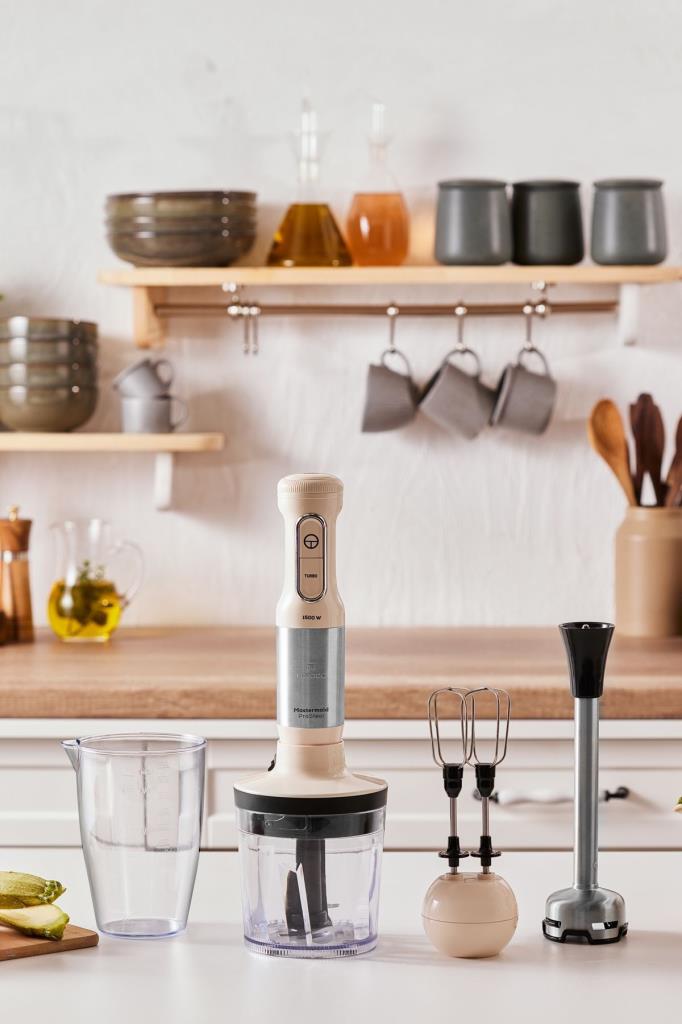 Karaca Mastermaid Prosteel 1500 W Krem Blender Seti