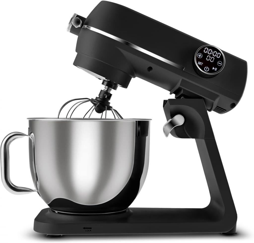 Karaca Multichef Artisan 7 lt 1800 W Siyah Döküm Stand Mikser Teşhir