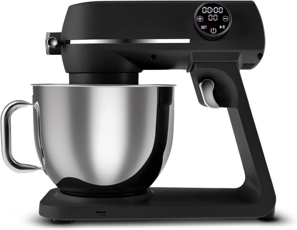 Karaca Multichef Artisan 7 lt 1800 W Siyah Döküm Stand Mikser Teşhir