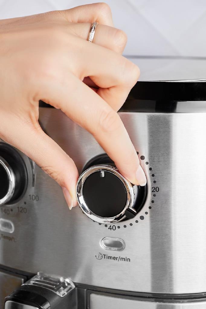 Karaca Multifry Inox Double Pan XL 5.5 lt Yağsız Fritöz Teşhir