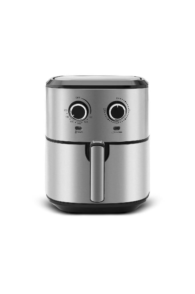 Karaca Multifry Inox Double Pan XL 5.5 lt Yağsız Fritöz Teşhir