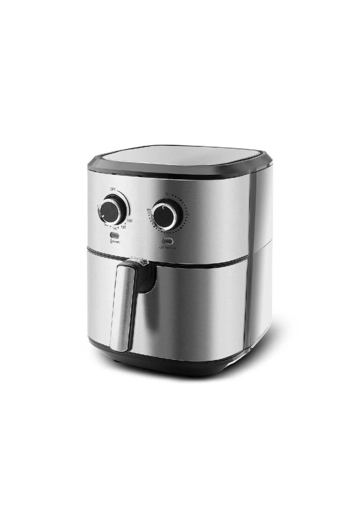 Karaca Multifry Inox Double Pan XL 5.5 lt Yağsız Fritöz Teşhir